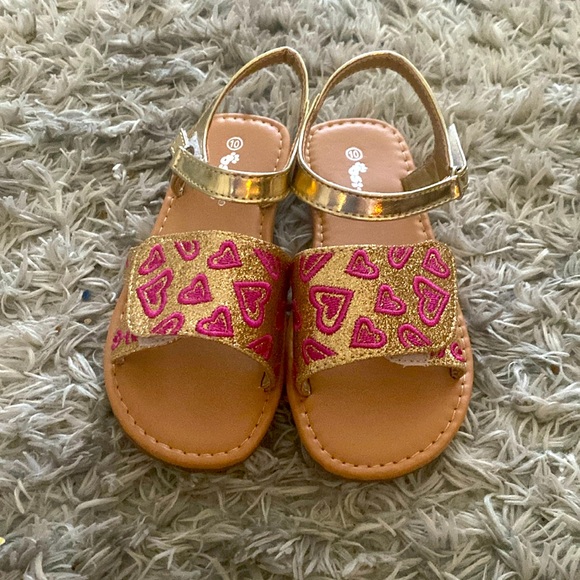 NWOT toddler sandals, size 10 - Picture 1 of 3